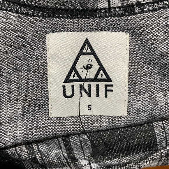 UNIF Grey Slater Crop Top, Size XS - Picture 4 of 5